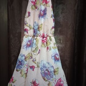 Floral Halter Dress